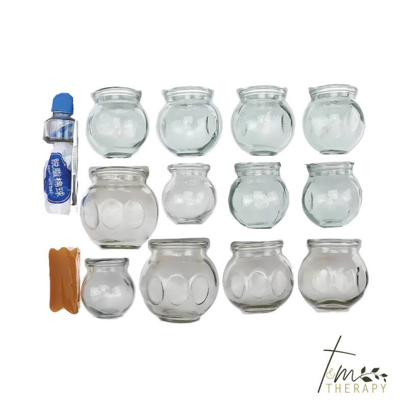 Staklene cupping čašice - set 12kom