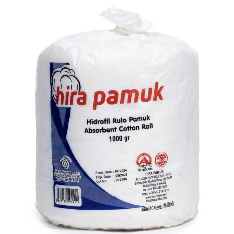 Hidrofilna vata u rolni – 1 kg